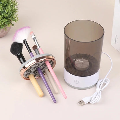 BrushBliss™ Electric Makeup Brush Cleaner